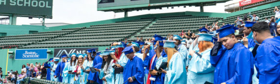 EHS Historic Class of 2021 Graduates at Historic Fenway Park