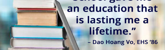 “English High School gave me an education that is lasting me a lifetime”