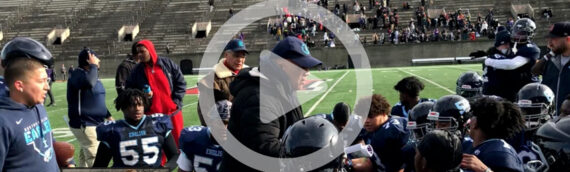 Greg Hayes ’67 Fires Up the 2021 Football Team After Their Massive Victory over Latin