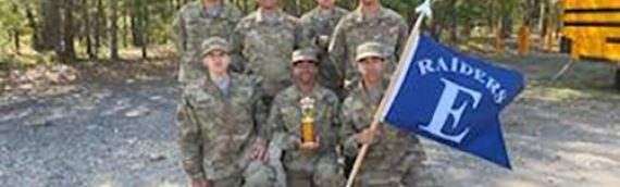 EHS ROTC Takes Award in Statewide Raider Challenge Competition
