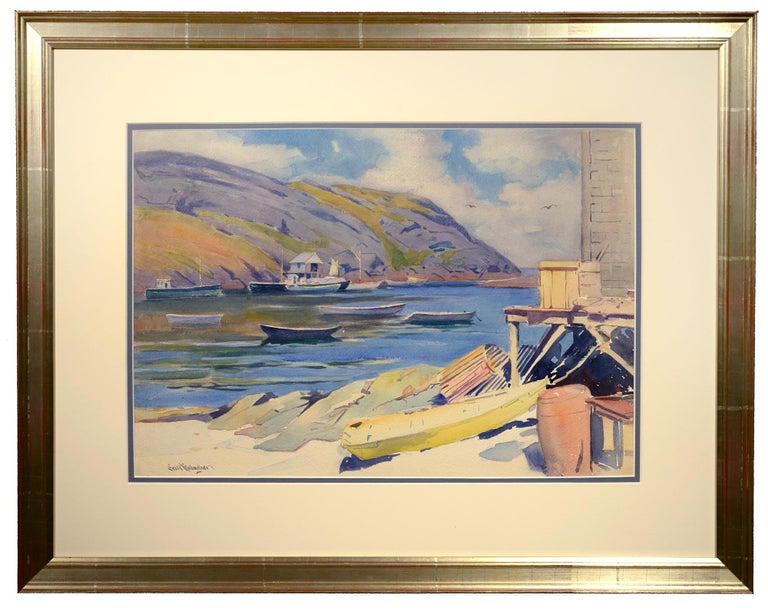EHSA_news_Oct_Sears_Gallagher_fishbeachpainting
