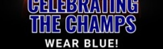 Celebrating The Champs at EHS basketball game on Dec 13th