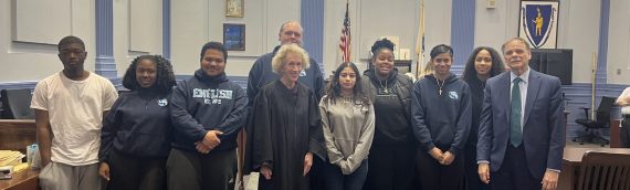 EHS Pathways Students Visit West Roxbury Court